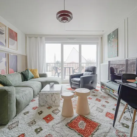 Modern, Parking, Downtown, 20 Minutes From Paris Apartmán