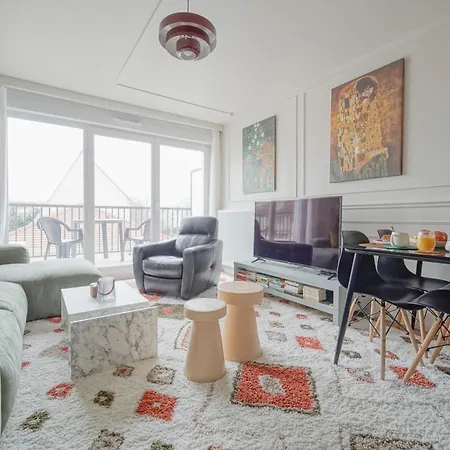 Apartmán Modern, Parking, Downtown, 20 Minutes From Paris Argenteuil